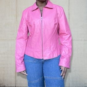 Pink Studio JPR Vintage Leather Jacket